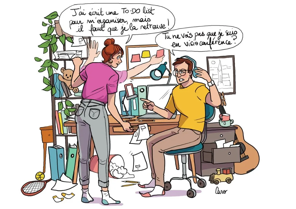 télétravail à domicile